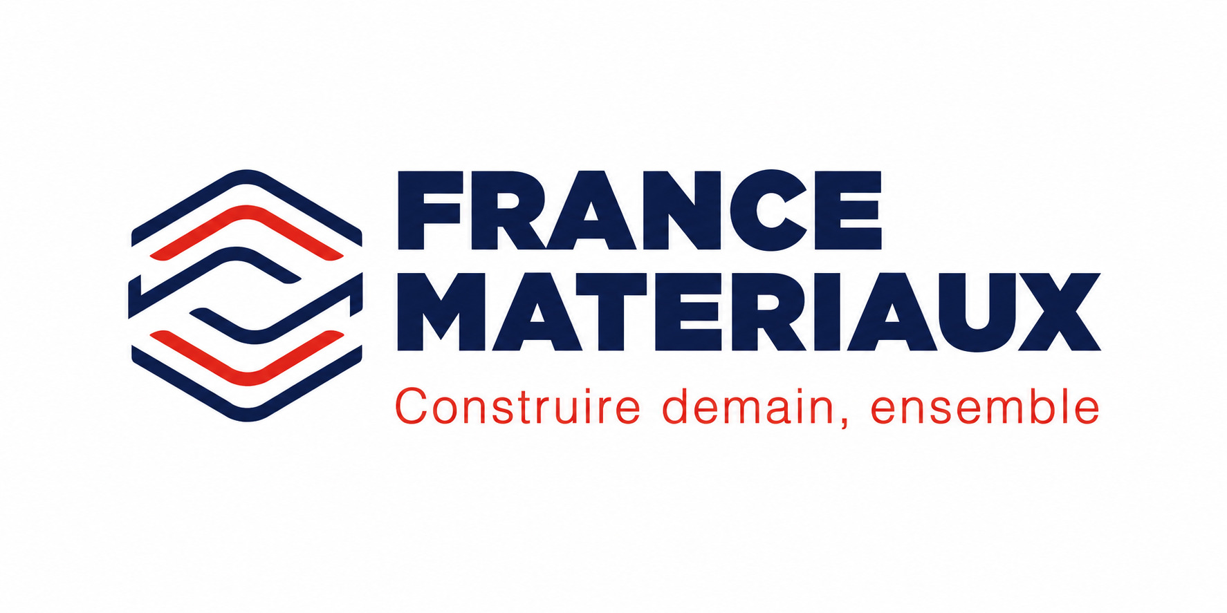 Logo France Matériaux — groupement national de négoces indépendants en matériaux de construction, dont SNBD Vieu est membre