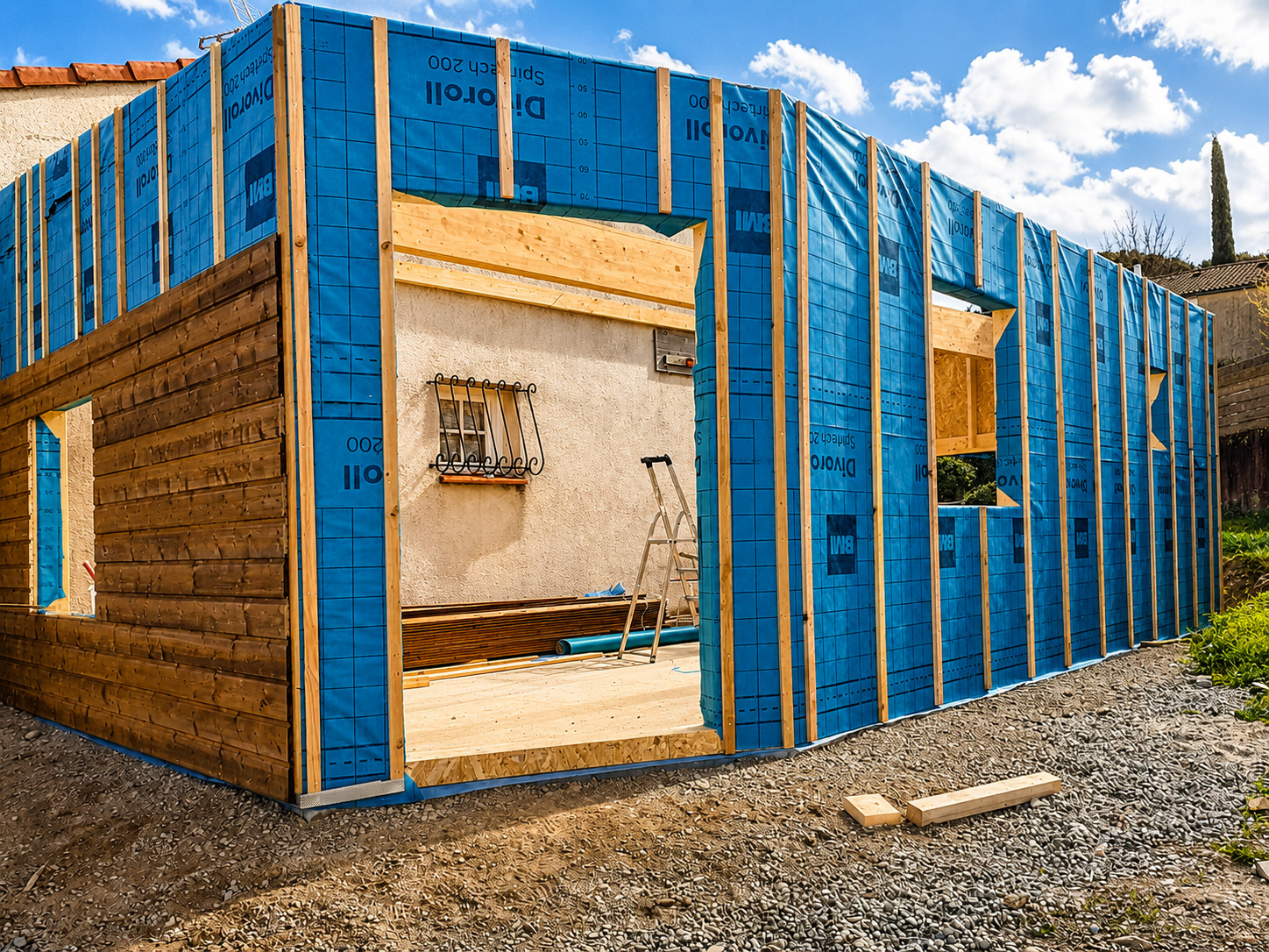 Maison ossature bois Gaillac Tarn — SNBD Vieu