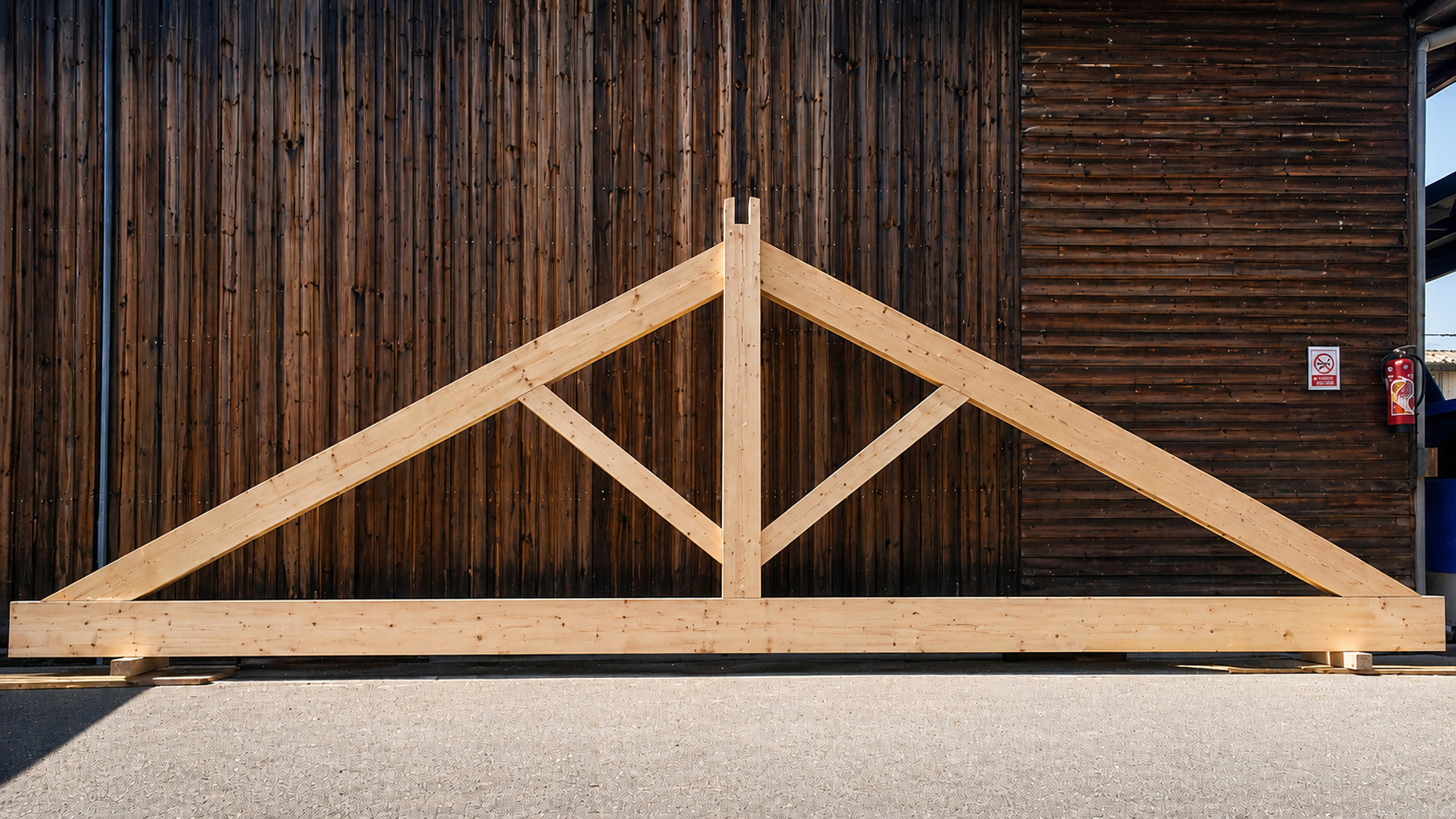 Fabrication charpente bois traditionnelle et ossature sur mesure — SNBD Vieu Tarn