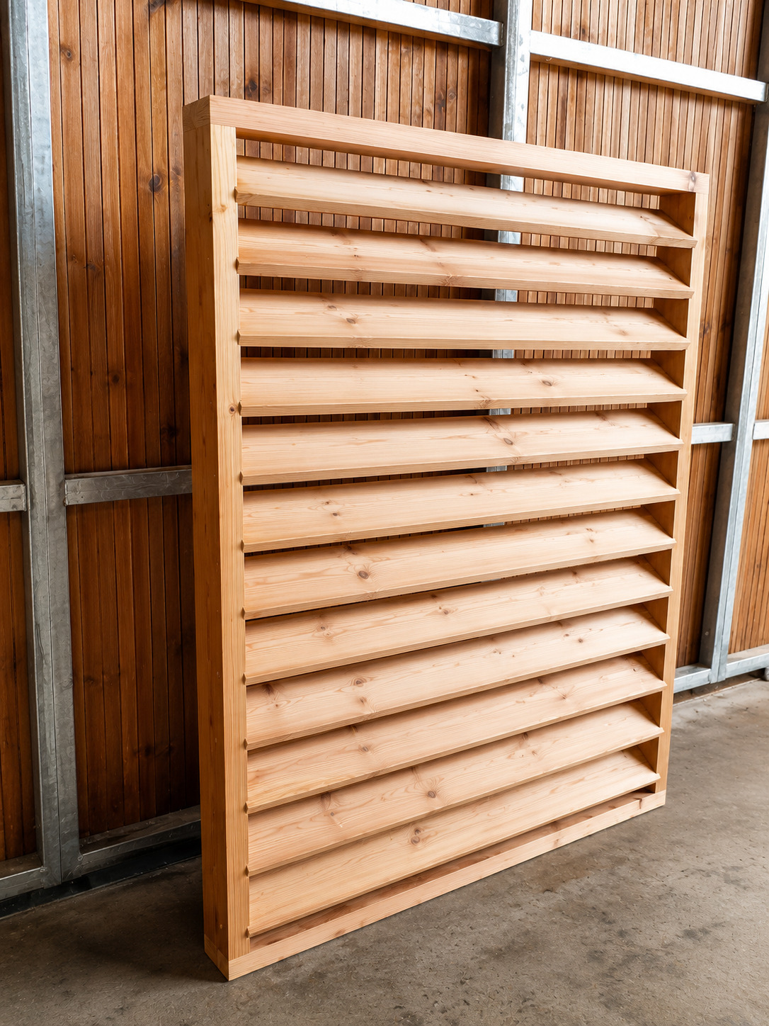 Persiennes bois sur mesure Graulhet Tarn — SNBD Vieu