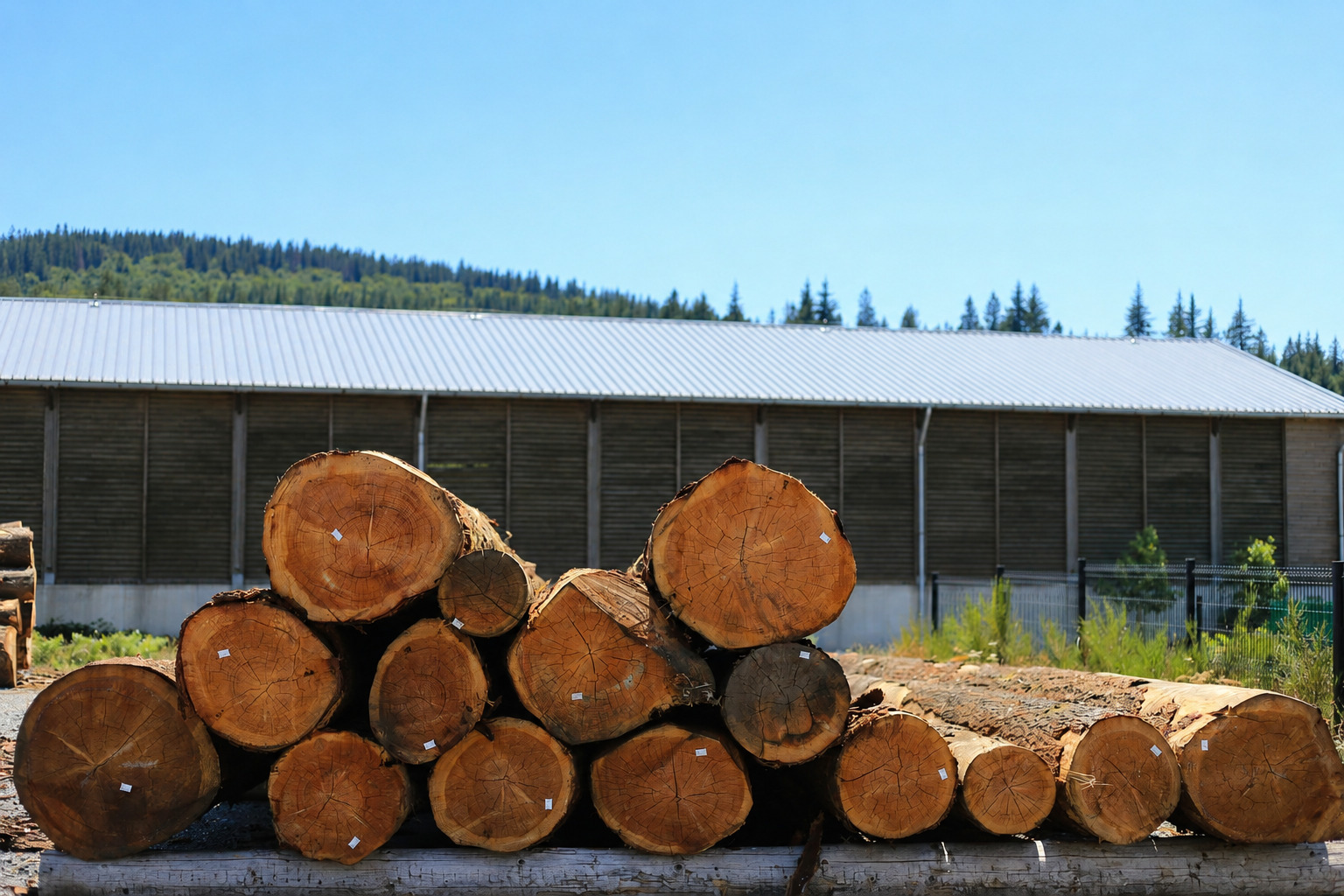 Scierie SNBD Vieu à La Salvetat-sur-Agout (Hérault) — Producteur bois local Massif Central BTMC pour Perpignan et Pyrénées-Orientales